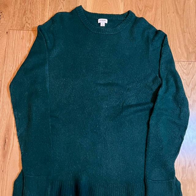 J.Crew Men's Jumper - Green - L on Productcaster.