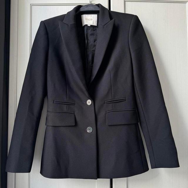 Maje Women's Blazer Jacket - Black - UK 8 on Productcaster.