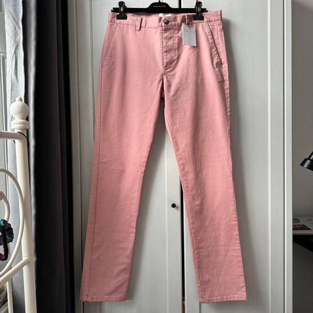 Sandro Women's Trousers - Pink - UK 16 on Productcaster.