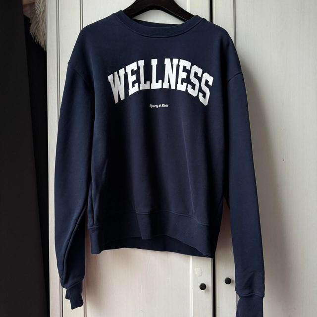 Sporty & Rich Women's Sweatshirt - Navy - 8 on Productcaster.