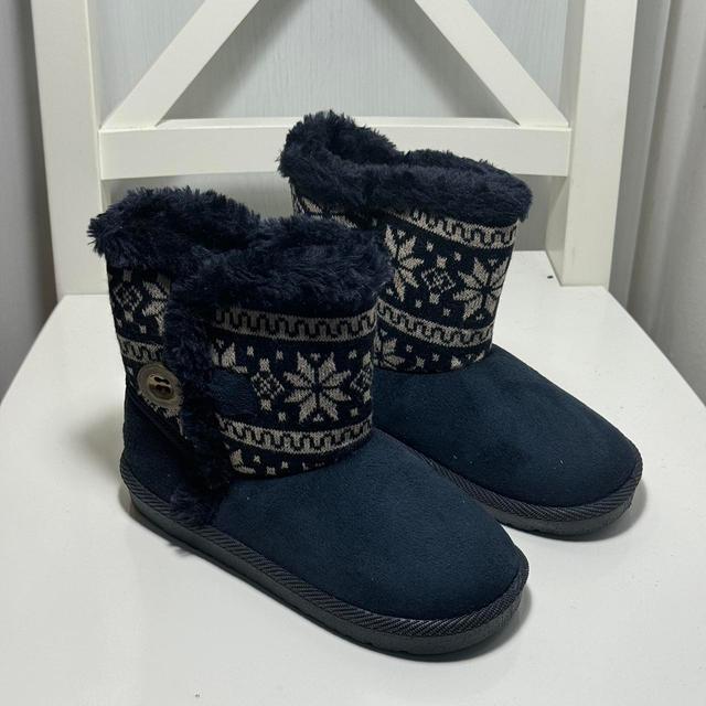 Xti Kids' Ankle Boots - Navy/Blue - 10.5 on Productcaster.