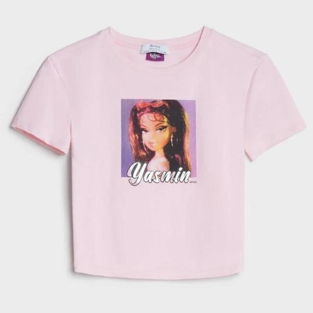 Bratz Women's Crop top - Pink - S on Productcaster.