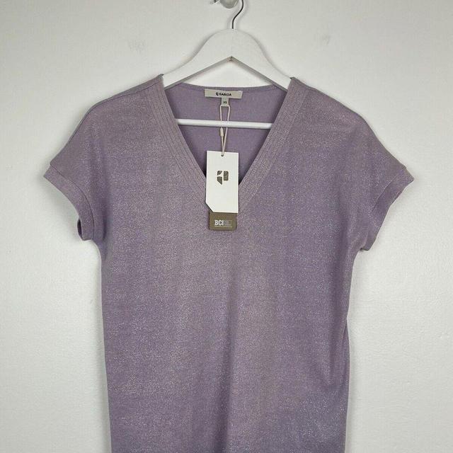 Garcia Women's T-shirt - Purple - XS on Productcaster.