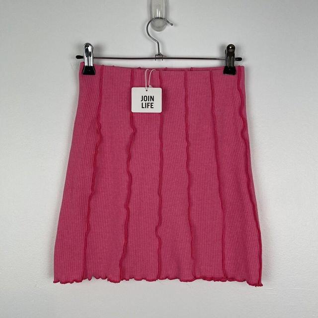 Bershka Women's Skirt - Pink - S on Productcaster.