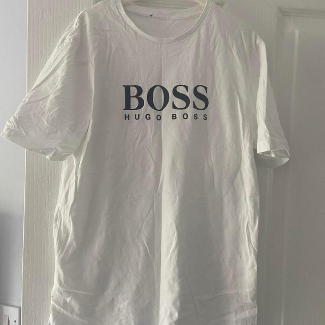 Hugo Boss Kids' T-shirt - White on Productcaster.