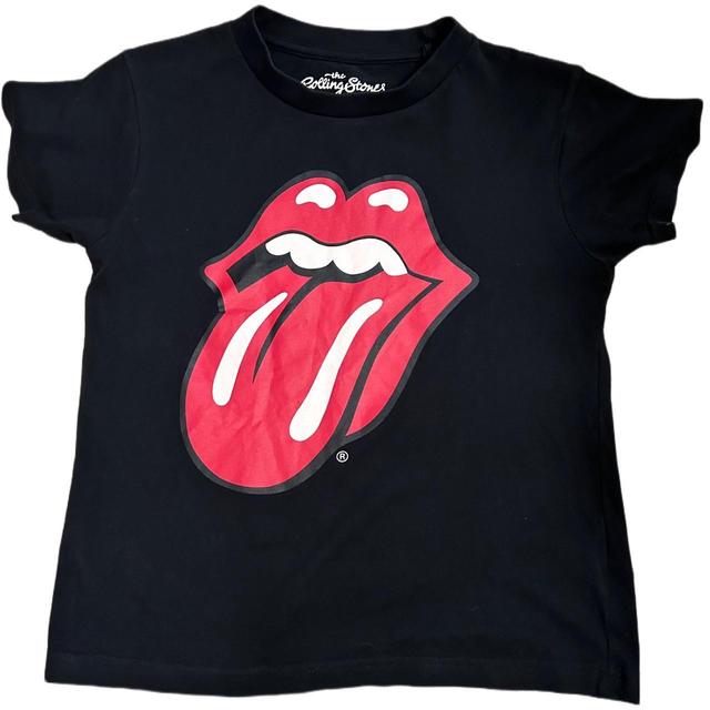 Vintage Women's Crop top - Black/Red - 8 on Productcaster.