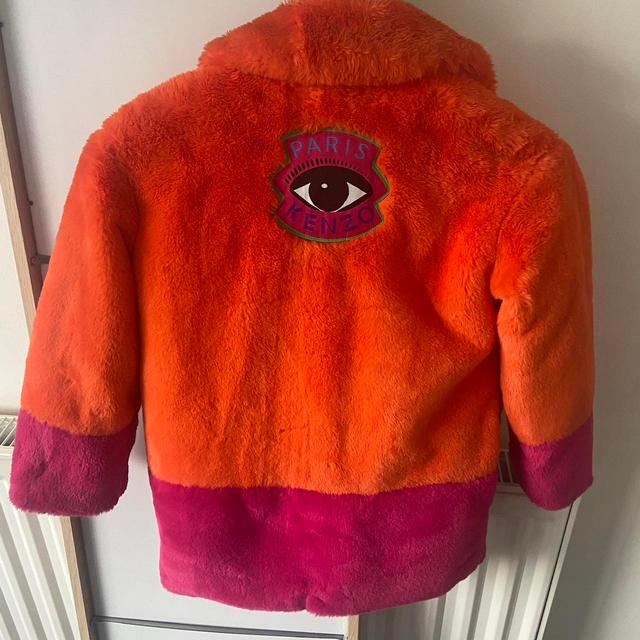 Kenzo Kids' Coat - Multi/Orange - 8 years on Productcaster.