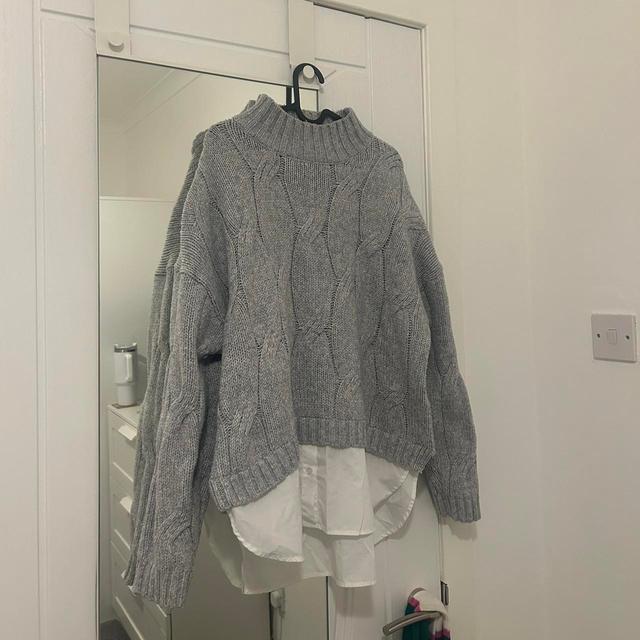 Primark Women's Jumper - Grey - L on Productcaster.