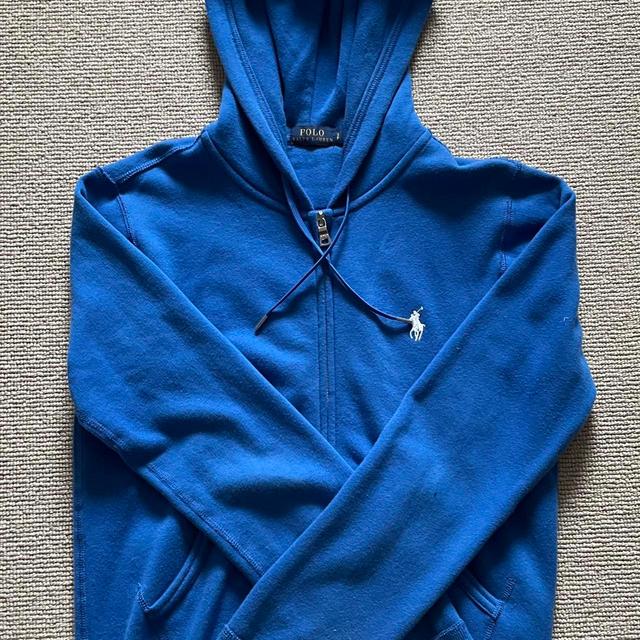 Polo Ralph Lauren Women's Hoodie - Blue - S on Productcaster.