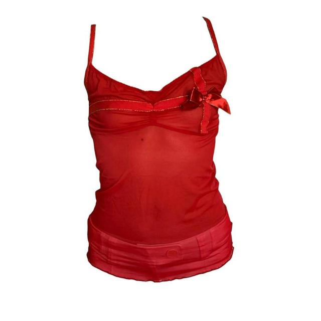 Vintage Women's Vest - Red - 12 on Productcaster.