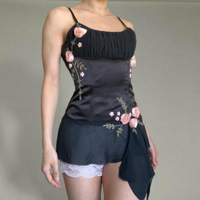 Vintage Women's Corset - Black - XL on Productcaster.