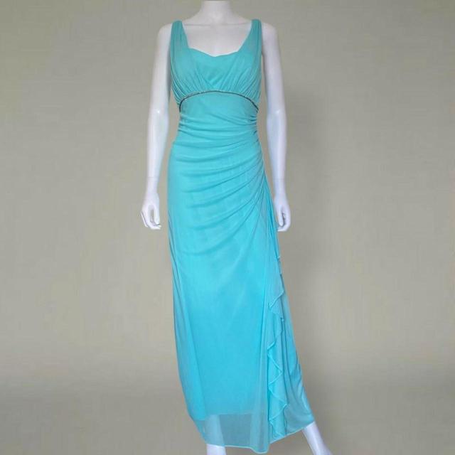 Vintage Women's Maxi Dress - Blue - XL on Productcaster.