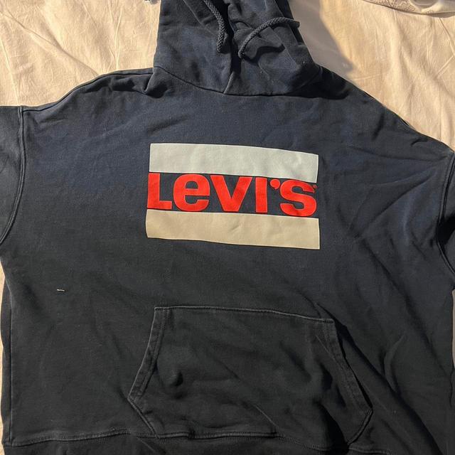 Levi's Women's Hoodie - Navy - S on Productcaster.