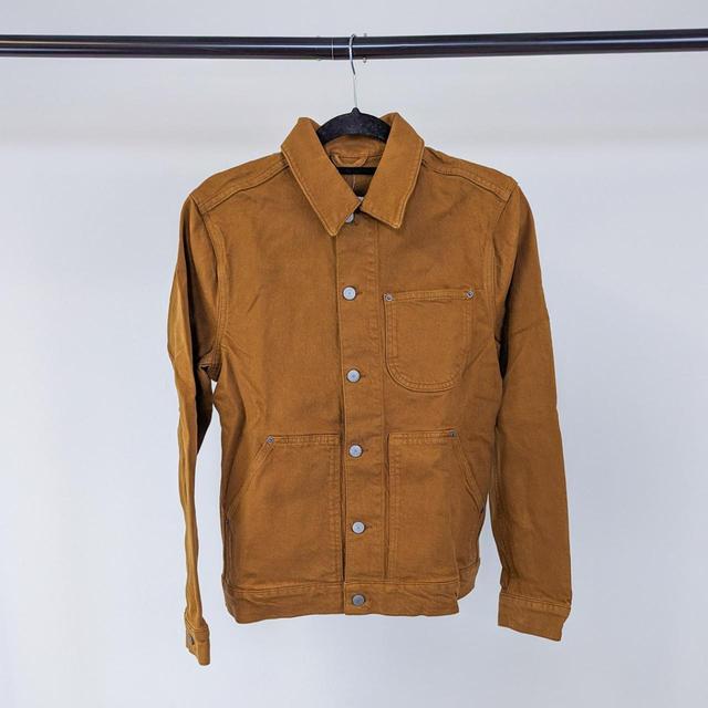 Zara Men's Bomber Jacket - Brown - S on Productcaster.