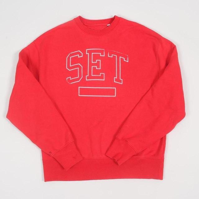 Set Men's Sweatshirt - Red - L on Productcaster.