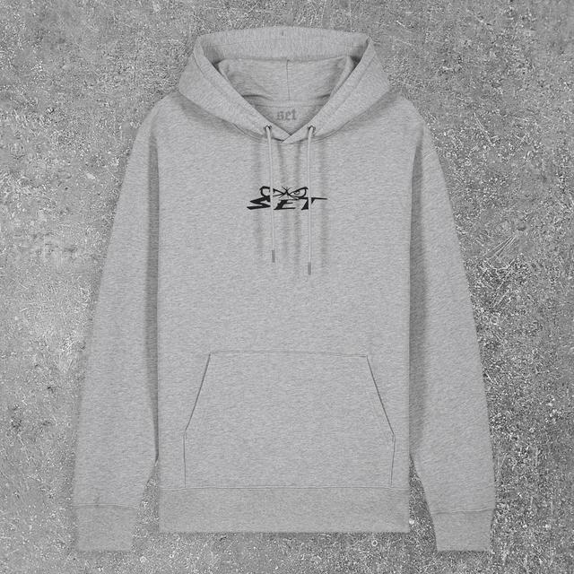 Set Men's Hoodie - Grey - S on Productcaster.