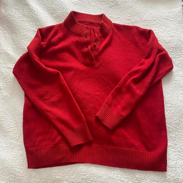 Women's Jumper - Red - S on Productcaster.