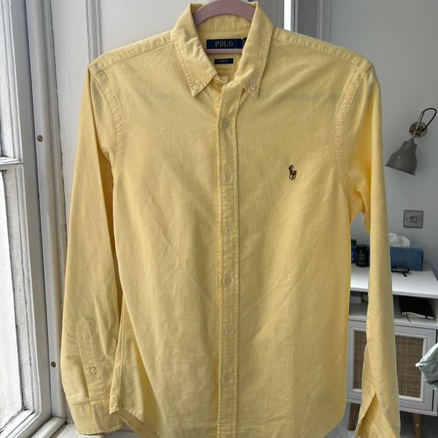 Polo Ralph Lauren Women's Shirt - Yellow - XS on Productcaster.