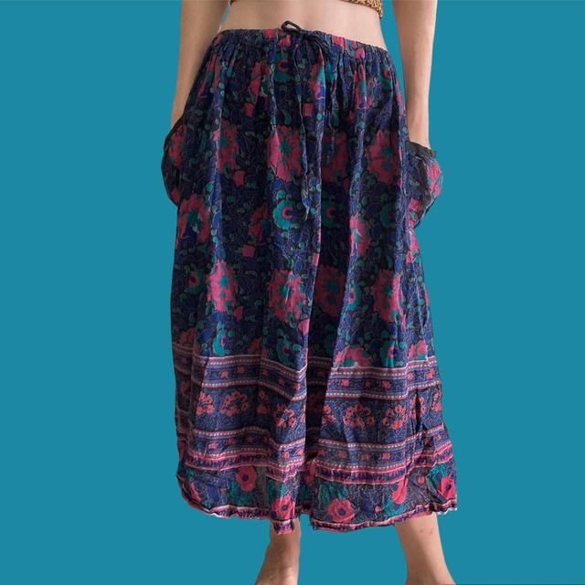 Preloved Women's Maxi Skirt - Multi - UK 10 on Productcaster.