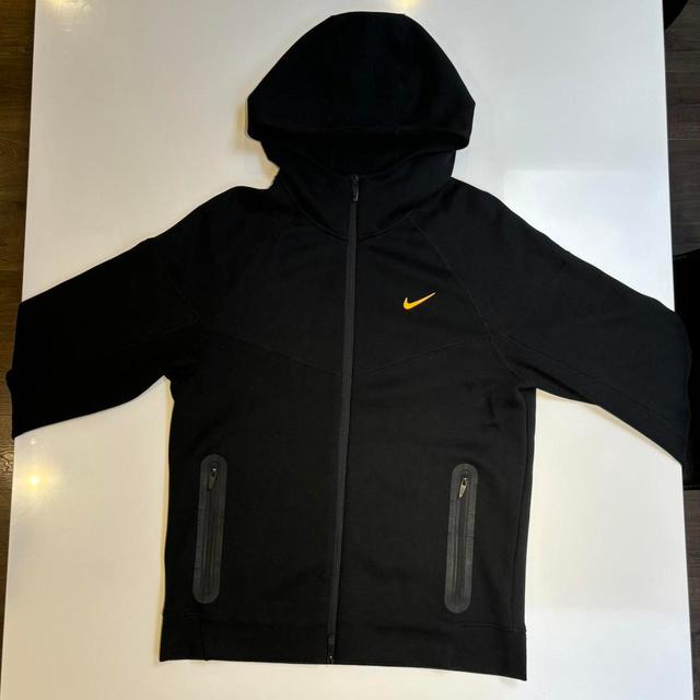 Nike Men's Hoodie - Black/Yellow - XL on Productcaster.