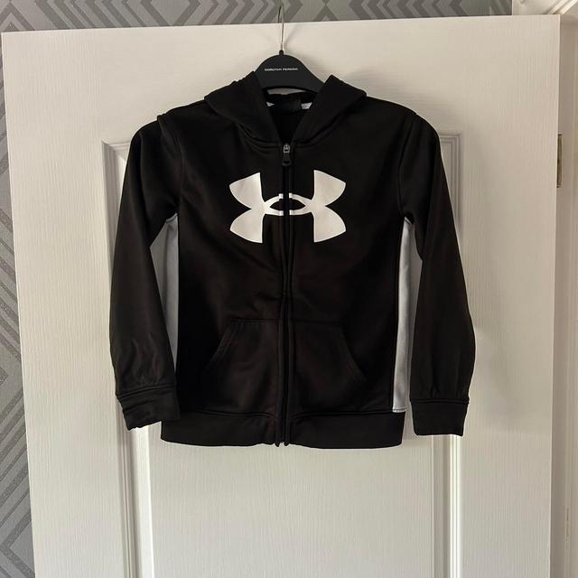 Under Armour Kids' Hoodie - Black/White - 6 years on Productcaster.