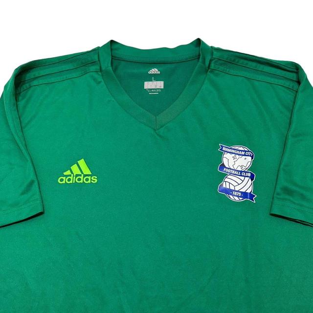 Adidas Men's T-shirt - Green - L on Productcaster.