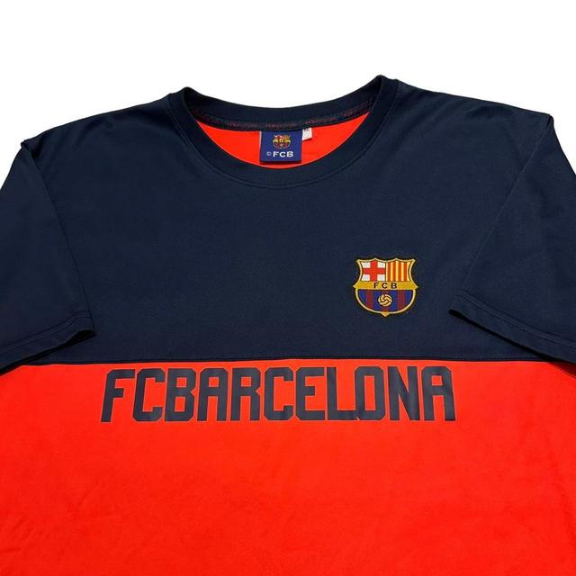 F.C. Barcelona Women's T-shirt - Navy - XL on Productcaster.