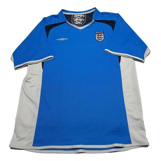 Umbro Men's T-shirt - Blue/Multi - L on Productcaster.