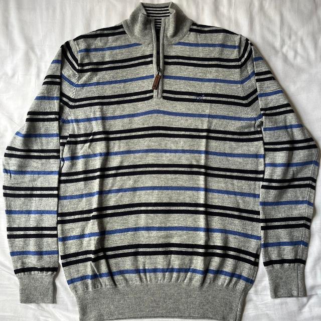 Crew Clothing Company Men's Jumper - Multi/Grey - S on Productcaster.