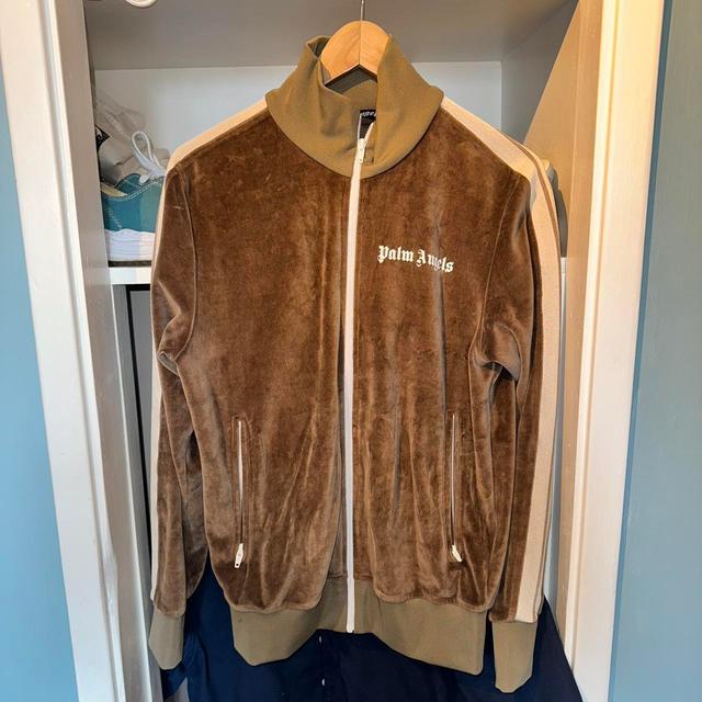 Palm Angels Men's Jacket - Brown - S on Productcaster.