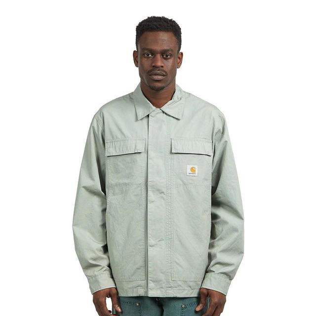 Carhartt Men's Shacket Jacket - Green - L on Productcaster.