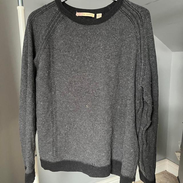 Ted Baker Men's Jumper - Black/Grey - S on Productcaster.