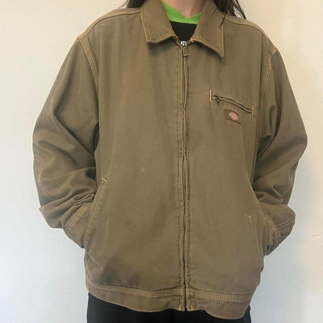 Dickies Men's Jacket - Khaki - M on Productcaster.