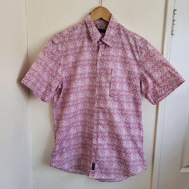 French Connection Men's Shirt - Pink - M on Productcaster.