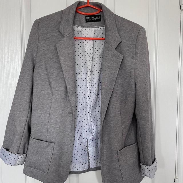 Cotton On Women's Tailored jacket - Grey - S on Productcaster.