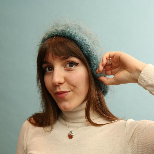 Vintage Women's Hat - Blue on Productcaster.