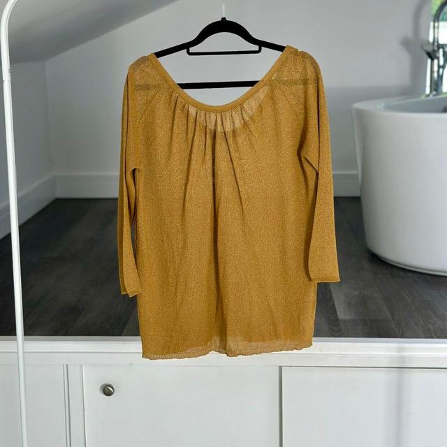 Zara Women's Jumper - Yellow - S on Productcaster.