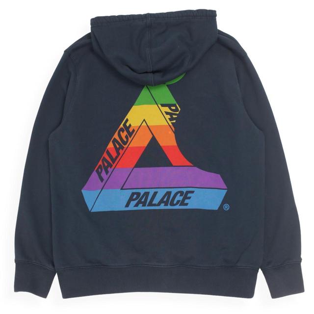 Palace Men's Hoodie - Navy - L on Productcaster.