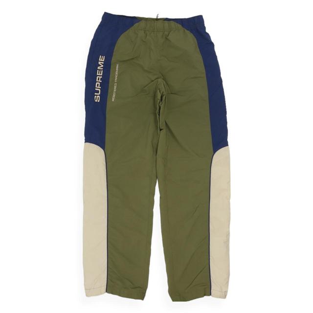 Supreme Men's Trousers - Green/Black - M on Productcaster.