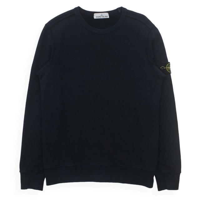 Stone Island Men's Sweatshirt - Navy/Black - S on Productcaster.