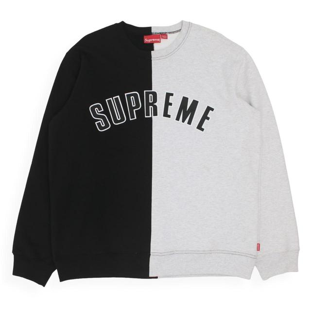 Supreme Men's Sweatshirt - Black/Grey - L on Productcaster.