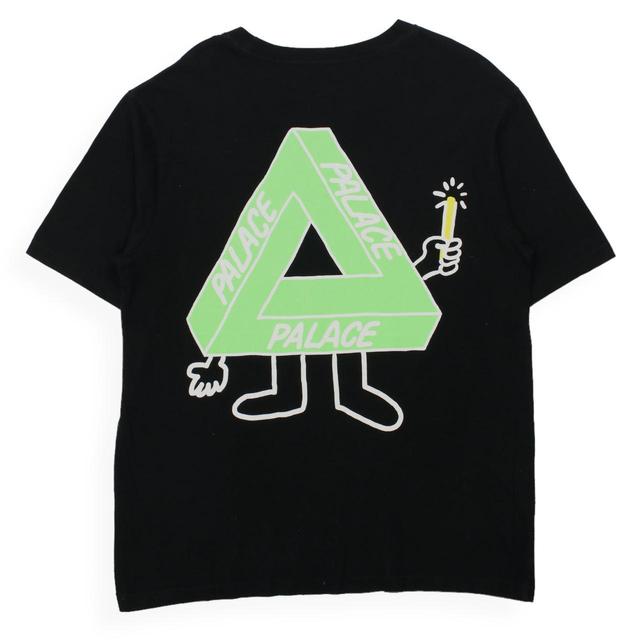 Palace Men's T-shirt - Black/Green - L on Productcaster.