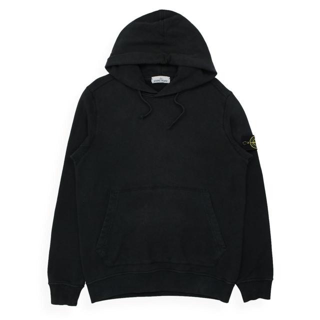 Stone Island Men's Hoodie - Black/White - L on Productcaster.