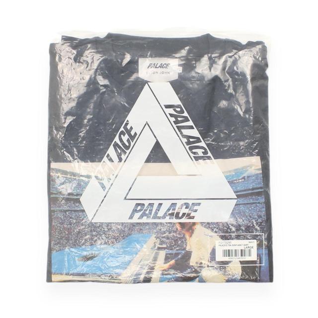 Palace Men's T-shirt - Navy/Black - L on Productcaster.