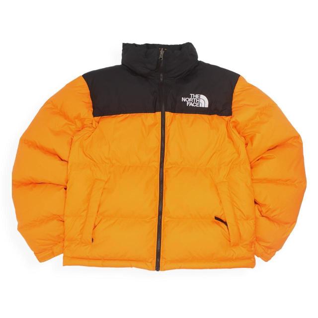 The North Face Men's Puffer Jacket - Orange/Black - S on Productcaster.