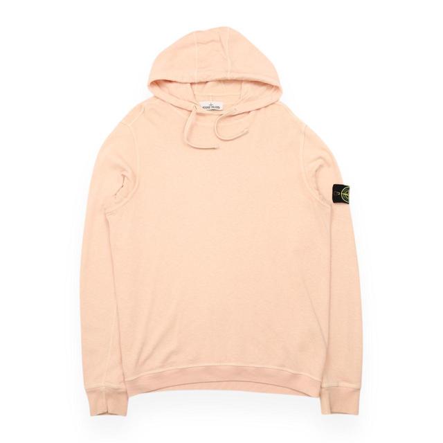 Stone Island Men's Hoodie - Pink/Black - XL on Productcaster.