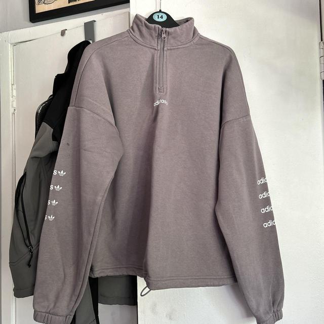 Adidas Women's Jumper - Grey - 16 on Productcaster.