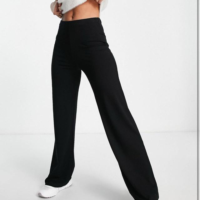 ASOS Design Women's Trousers - Black - UK 6 on Productcaster.