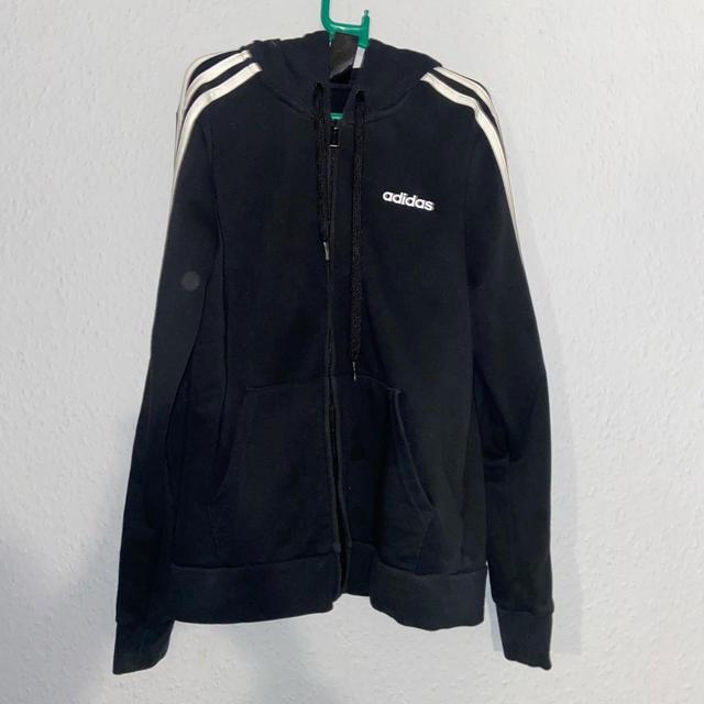 Adidas Women's Hoodie - Black - S on Productcaster.