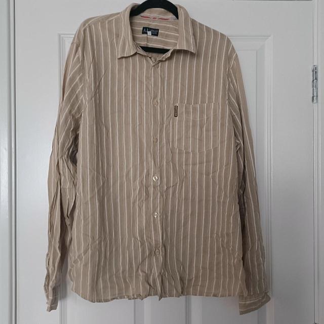 Armani Men's Shirt - White/Cream - 3XL on Productcaster.